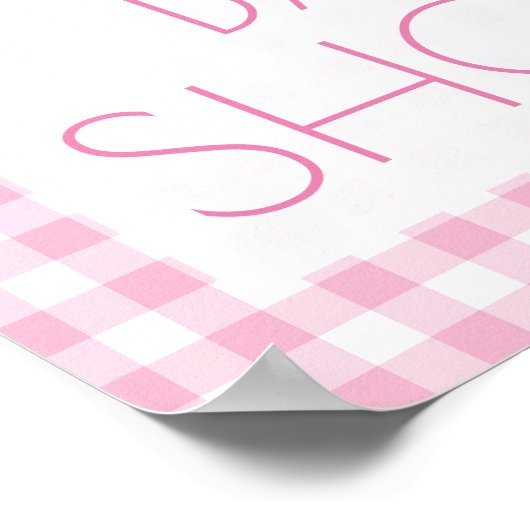 Rubber Ducky Baby shower Poster (Hoek)