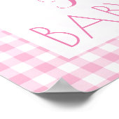 Rubber Ducky Baby shower Poster (Hoek)