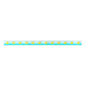 Rubber Ducky Baby Shower Satijnen Lint (Voorkant)