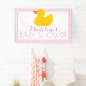 Rubber Ducky Baby shower Spandoek (Insitu)