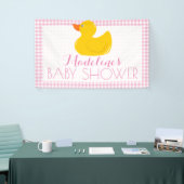 Rubber Ducky Baby shower Spandoek (Beurs)
