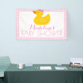 Rubber Ducky Baby shower Spandoek (Beurs)