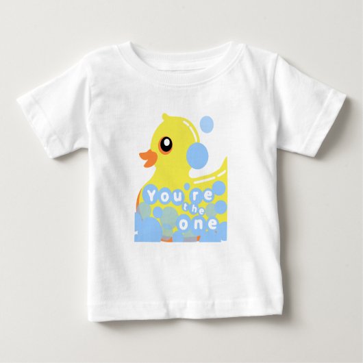 Rubber Ducky Baby/Toddler T-Shirt (Voorkant)