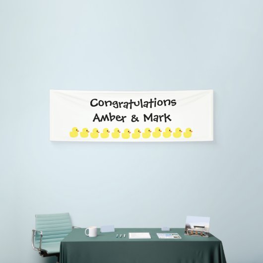 "Rubber Ducky"-banner Spandoek (Beurs)