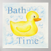 Rubber Ducky Bath poster (Voorkant)