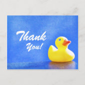 Rubber Ducky Bedankt Kaarten (Voorkant)