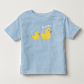 Rubber Ducky Big Sister Toddler T-shirt (Voorkant)