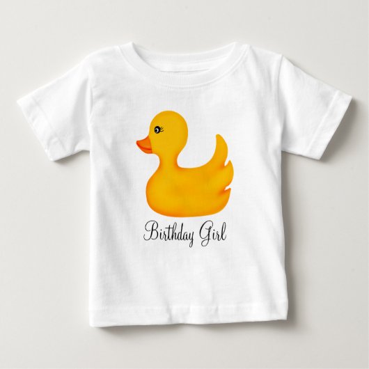 Rubber Ducky Birthday T-Shirt (Voorkant)