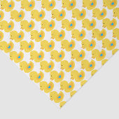 Rubber Ducky Boy Baby shower Tissuepapier (Detail)