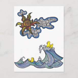 Rubber Ducky Briefkaart
