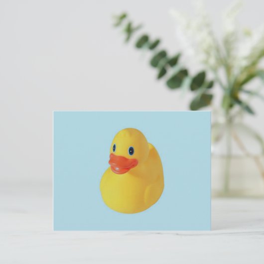 Rubber Ducky Briefkaart (Staand voorkant)