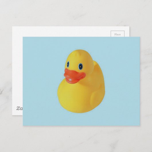 Rubber Ducky Briefkaart (Voorkant / Achterkant)