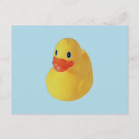 Rubber Ducky Briefkaart (Voorkant)