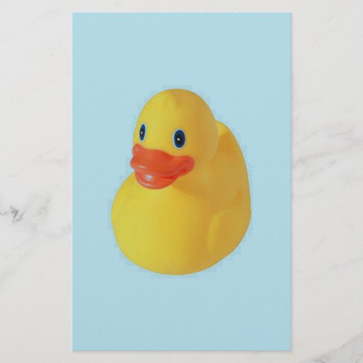 Rubber Ducky Briefpapier (Voorkant)