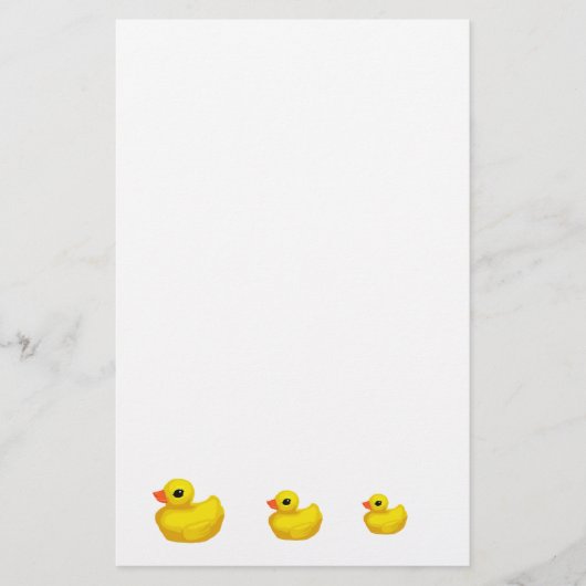 Rubber Ducky Briefpapier (Voorkant)
