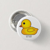 Rubber Ducky Button (Voorkant /achterkant)
