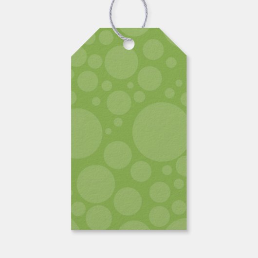 Rubber Ducky Cadeau Label - Groen Cadeaulabel (Achterkant)