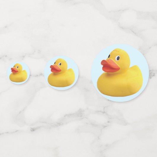 Rubber Ducky Confetti (Achterkanten)