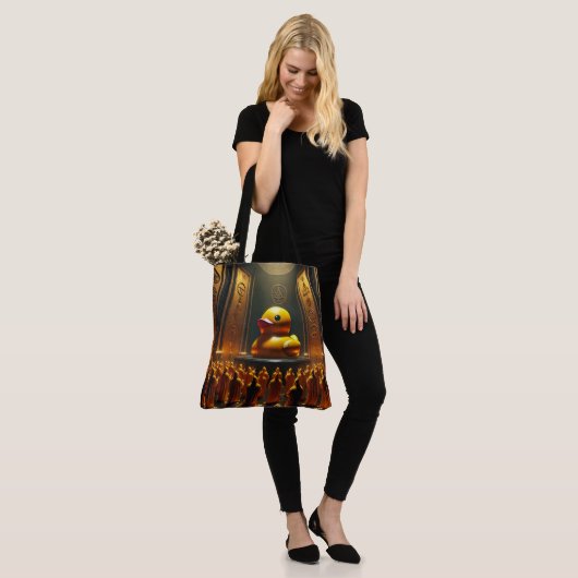 Rubber Ducky Cult Tote Bag (Op model)