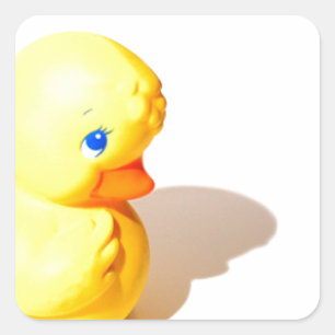 Rubber Ducky - Cute Vierkante Sticker