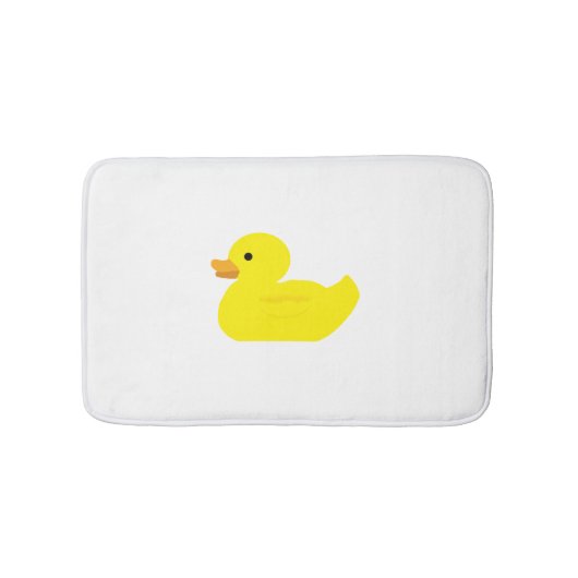 Rubber Ducky Duck Illustratie Badmat (Voorkant)