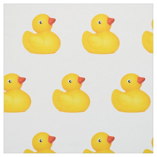 Rubber Ducky Ducky Duckies Kinder stof (Swatch)