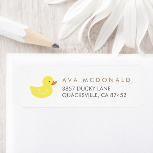 Rubber Ducky Etiket (Insitu)