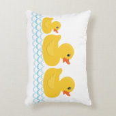 Rubber Ducky Familie Kwekerij Kussen – Geel Eend L (Voorkant(Verticaal))