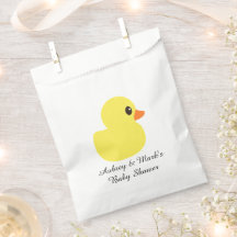"Rubber Ducky" Favor Bags