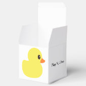 "Rubber Ducky" Favor Box Bedankdoosjes (Geopend)