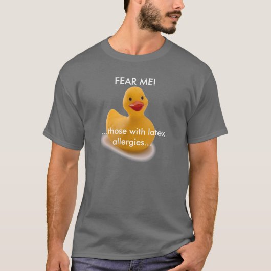Rubber Ducky FEAR! T-shirt (Voorkant)