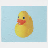 Rubber Ducky Fleece Deken (Voorkant (Horizontaal))