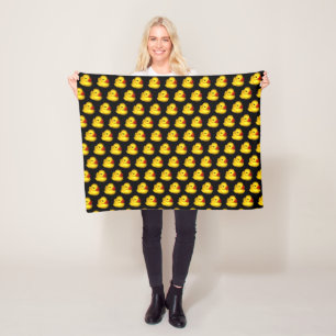Rubber Ducky Fleece Deken