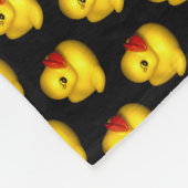 Rubber Ducky Fleece Deken (Hoek)
