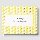 "Rubber Ducky" gastenboek (Voorkant)