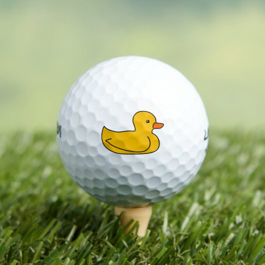 Rubber ducky golf design golfballen (Insitu Shirt)