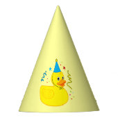Rubber Ducky in Birthday Pet Feesthoedjes (Voorkant)