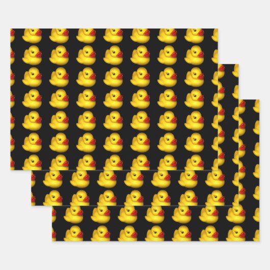 Rubber Ducky Inpakpapier Vel (Set)