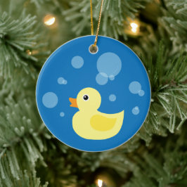 Rubber Ducky Keramisch Ornament