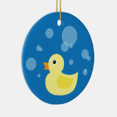 Rubber Ducky Keramisch Ornament (Rechts)