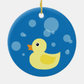 Rubber Ducky Keramisch Ornament (Achterkant)