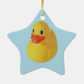Rubber Ducky Keramisch Ornament (Achterkant)