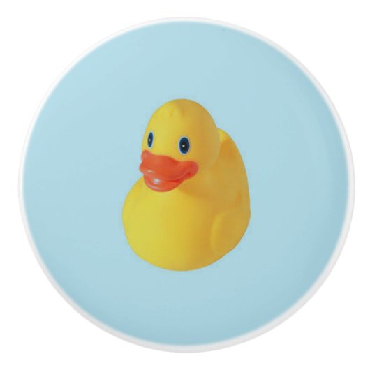 Rubber Ducky Keramische Knop (Voorkant)