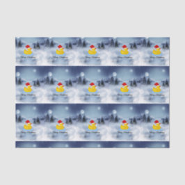 Rubber Ducky kerstgroet Tissuepapier