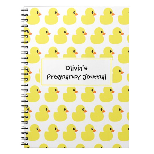 "Rubber Ducky"-laptop Notitieboek (Voorkant)