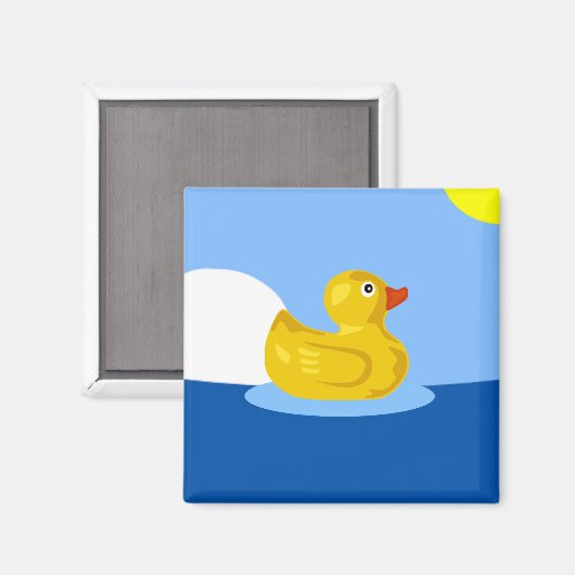 Rubber Ducky Magneet (Voorkant / Achterkant)