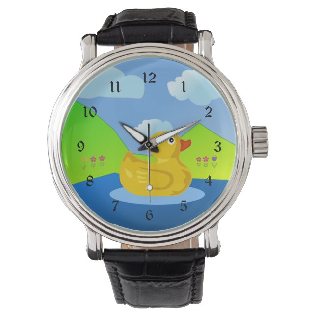 Rubber Ducky, oh zo mooi Horloge (Voorkant)