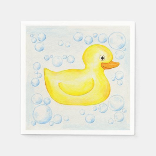 Rubber Ducky papieren servet (Voorkant)