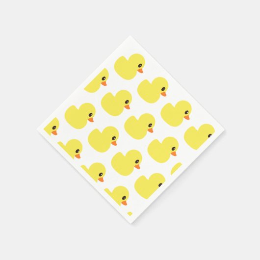"Rubber Ducky" papieren servetten (Hoek)