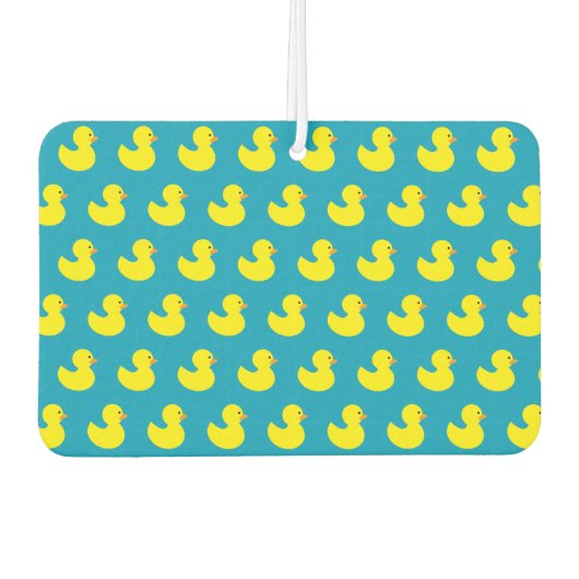 Rubber Ducky Patroon Auto Luchtverfrisser (Voorkant)